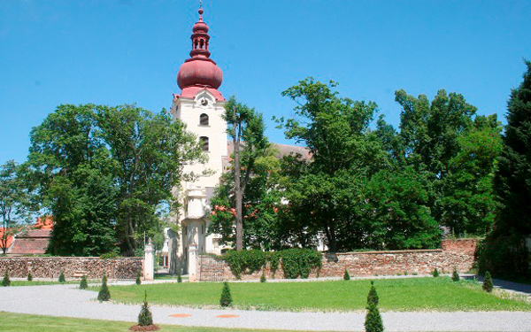 Die Prandtauer Kirche im Ravelsbacher Barockgarten