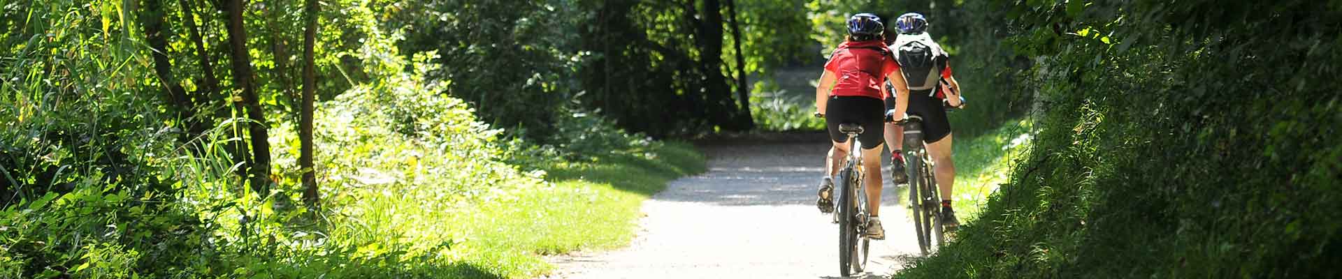 Radweg - Radfahren im Schmidatal