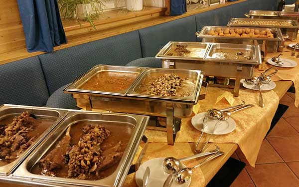 Gasthaus Stefanshof - Ziersdorf Reichhaltiges Speisenbuffet im Gasthaus Stefanshof - Ziersdorf