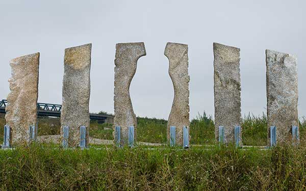 Installation Der Übergang in Ziersdorf im Weinviertel