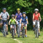 Radfahren im Landschaftspark Schmidatal