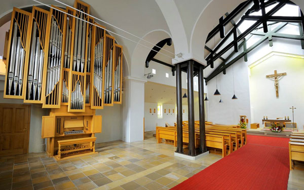 Imposante Grenzing Orgel in der Pfarrkirche Ziersdorf