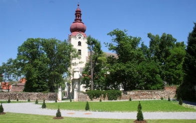 Die Prandtauer Kirche im Ravelsbacher Barockgarten